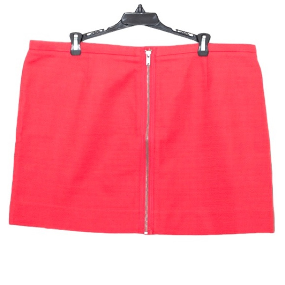 NWT Gap Coral Tweed Mini Skirt Size 16